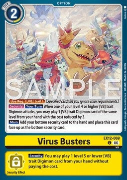 Virus Busters (EX12-069) (V.1)