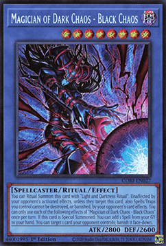 Magician of Dark Chaos - Black Chaos (V.1 - Secret Rare) Immagine principale del prodotto