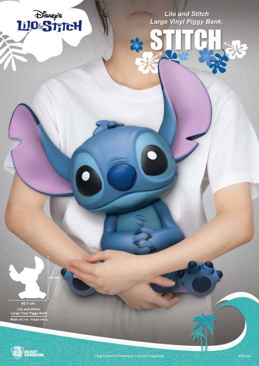 Stitch Large Vinyl Piggy Bank Immagine principale del prodotto