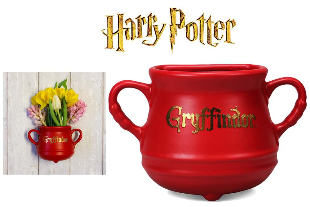 Hp Gryffindor Cauldron Wall Vase Shaped