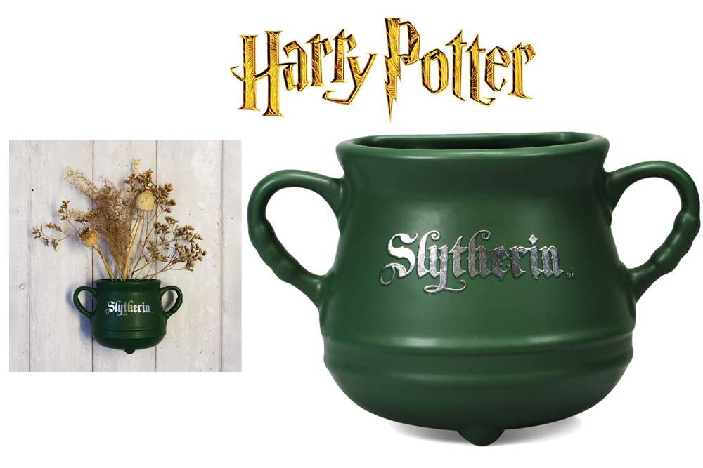 Hp Slytherin Cauldron Wall Vase Shaped Immagine principale del prodotto