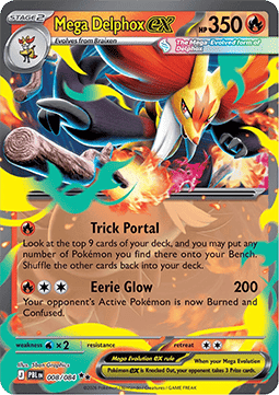 Mega Delphox ex Immagine principale del prodotto