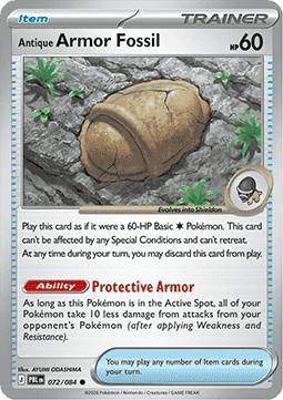Antique Armor Fossil Immagine principale del prodotto