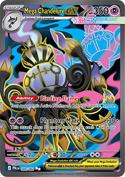 Mega Chandelure ex Immagine principale del prodotto