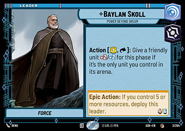 Baylan Skoll, Power Beyond Dream