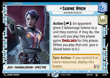Sabine Wren, Bargaining on Belief