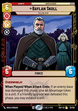 Baylan Skoll, Fallen Jedi