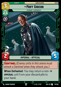 Moff Gideon, Remnant Commander Immagine principale del prodotto