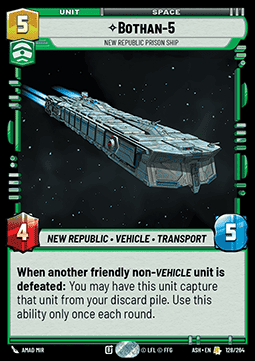 Bothan-5, New Republic Prison Ship Immagine principale del prodotto