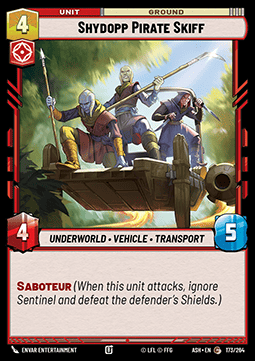 Shydopp Pirate Skiff