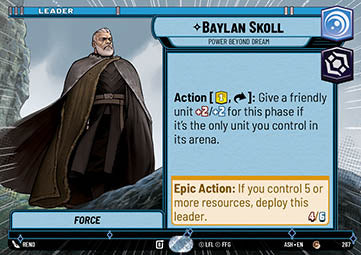 Baylan Skoll, Power Beyond Dream (V.1)