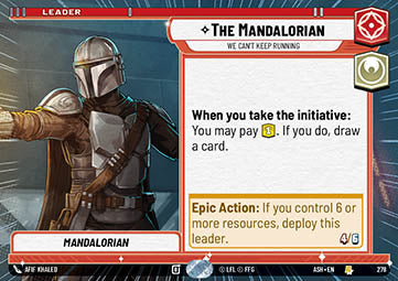 The Mandalorian, We Can't Keep Running (V.1)