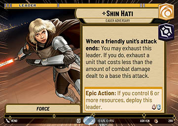 Shin Hati, Eager Adversary (V.1) Immagine principale del prodotto