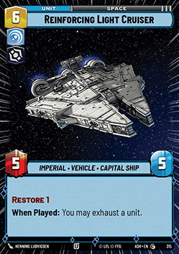 Reinforcing Light Cruiser (V.1) Immagine principale del prodotto