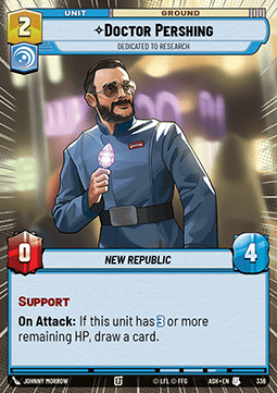 Doctor Pershing, Dedicated to Research (V.1)