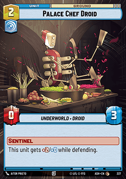 Palace Chef Droid (V.1) Immagine principale del prodotto