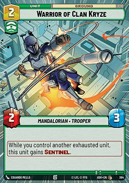 Warrior of Clan Kryze (V.1)