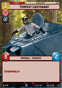 Tempest Lieutenant (V.1) Immagine principale del prodotto
