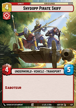 Shydopp Pirate Skiff (V.1)