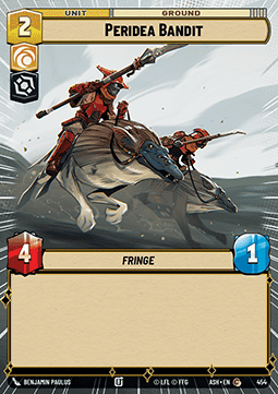 Peridea Bandit (V.1)