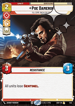 Poe Dameron, I'll Come Back For You (V.2) Immagine principale del prodotto