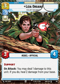 Leia Organa, Vigilant for Danger (V.2)