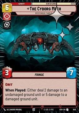 The Cyborg Mech, Mysterious Threat (V.2) Immagine principale del prodotto