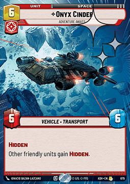 Onyx Cinder, Adventure Awaits (V.2) Immagine principale del prodotto