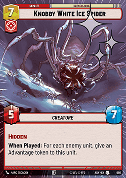Knobby White Ice Spider (V.2) Immagine principale del prodotto
