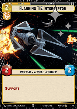 Flanking TIE Interceptor (V.2) Immagine principale del prodotto
