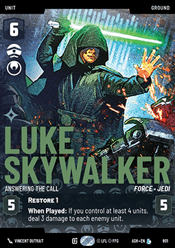 Luke Skywalker, Answering the Call (V.3) Immagine principale del prodotto