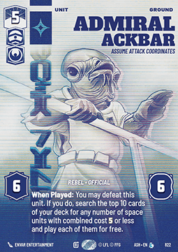 Admiral Ackbar, Assume Attack Coordinates (V.3) Immagine principale del prodotto