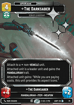 The Darksaber, Icon of Leadership (V.2)