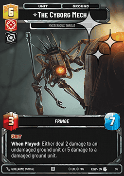 The Cyborg Mech, Mysterious Threat (V.2)
