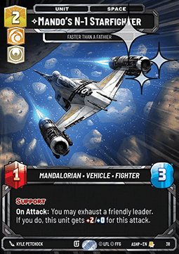 Mando's N-1 Starfighter, Faster than a Fathier (V.2) Immagine principale del prodotto