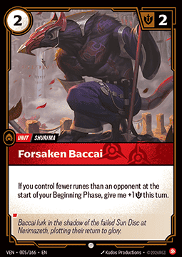 Forsaken Baccai Immagine principale del prodotto