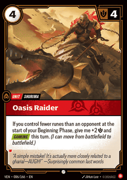 Oasis Raider Immagine principale del prodotto
