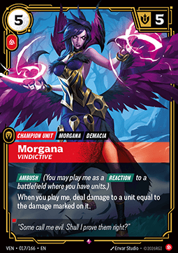Morgana, Vindictive (V.1 - Rare) Immagine principale del prodotto