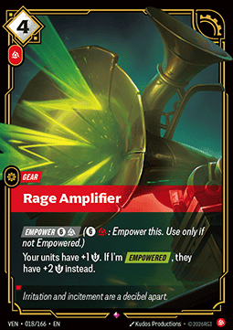Rage Amplifier Immagine principale del prodotto