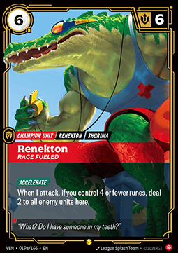 Renekton, Rage Fueled (V.2 - Showcase) Immagine principale del prodotto