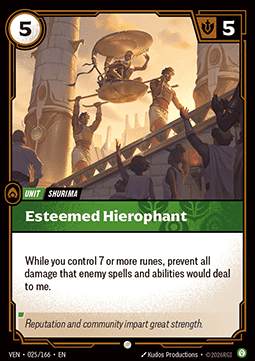 Esteemed Hierophant Immagine principale del prodotto