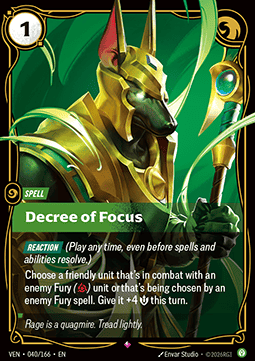 Decree of Focus Immagine principale del prodotto