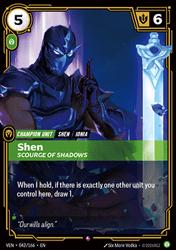Shen, Scourge of Shadows (V.1 - Rare) Immagine principale del prodotto