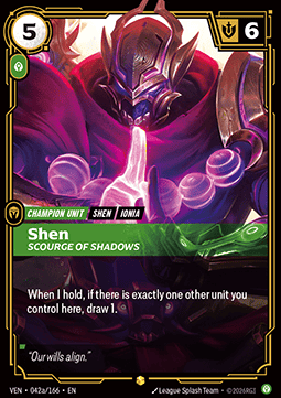 Shen, Scourge of Shadows (V.2 - Showcase) Immagine principale del prodotto