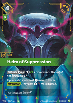 Helm of Suppression Immagine principale del prodotto