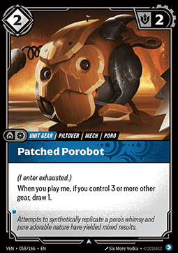 Patched Porobot Immagine principale del prodotto