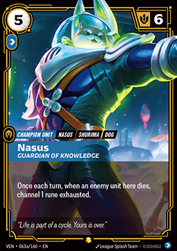 Nasus, Guardian of Knowledge (V.2 - Showcase) Immagine principale del prodotto