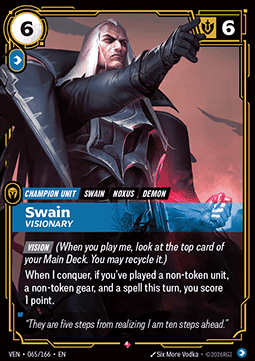 Swain, Visionary (V.1 - Rare) Immagine principale del prodotto