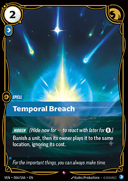 Temporal Breach Immagine principale del prodotto