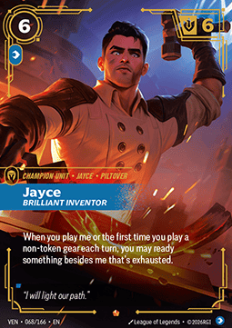 Jayce, Brilliant Inventor (V.1 - Epic) Immagine principale del prodotto
